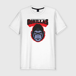 Мужская slim-футболка Gorillas MMA