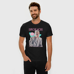 Футболка slim-fit Depeche Mode 80s Dave, цвет: черный — фото 2