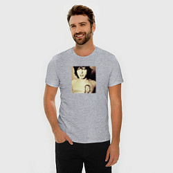 Футболка slim-fit Мик Джаггер и Лоза, цвет: меланж — фото 2