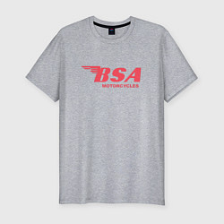 Футболка slim-fit Легенда мотоциклов, цвет: меланж