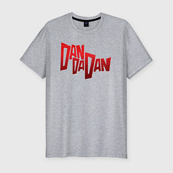 Футболка slim-fit Dandadan logo, цвет: меланж