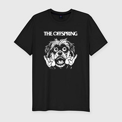 Футболка slim-fit The Offspring rock dog, цвет: черный