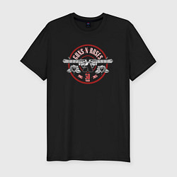 Футболка slim-fit Guns N Roses 30 years, цвет: черный