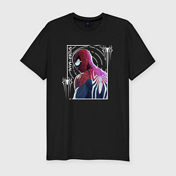 Футболка slim-fit Spider-man, цвет: черный