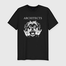 Футболка slim-fit Architects rock dog, цвет: черный