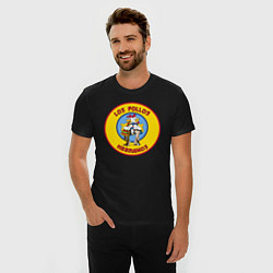 Футболка slim-fit Los Pollos hermanos Breaking bad, цвет: черный — фото 2