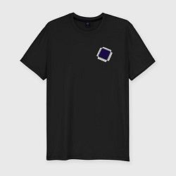 Футболка slim-fit Электронный компонент для радиолюбителей, цвет: черный