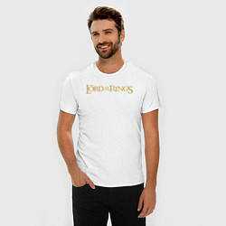 Футболка slim-fit The lord of the rings logo, цвет: белый — фото 2