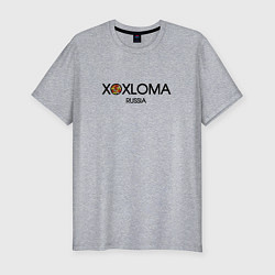 Футболка slim-fit Xoxloma, цвет: меланж