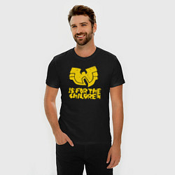 Футболка slim-fit Wu-Tang для детей, цвет: черный — фото 2