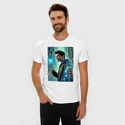Футболка slim-fit Harry Potter - urban style, цвет: белый — фото 2