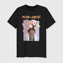 Футболка slim-fit Made in Abyss - Reg and Faputa, цвет: черный