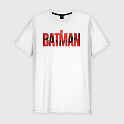 Футболка slim-fit The batman movie logo, цвет: белый