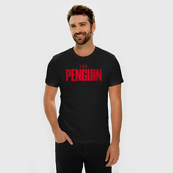 Футболка slim-fit The penguin logo, цвет: черный — фото 2