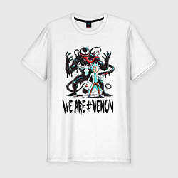 Футболка slim-fit We are Venom - Rick, цвет: белый