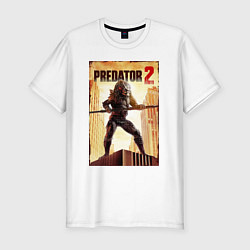 Футболка slim-fit Predator 2, цвет: белый