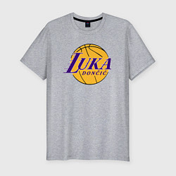Футболка slim-fit Luka Doncic Lakers, цвет: меланж