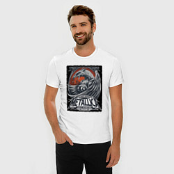 Футболка slim-fit Metallica - Michigan playbill Grand rapids, цвет: белый — фото 2