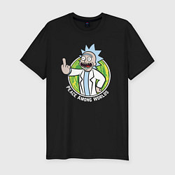 Футболка slim-fit Vault Rick, цвет: черный