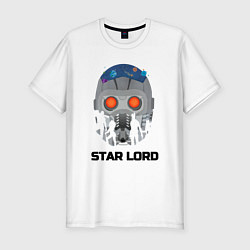 Футболка slim-fit Star lord, цвет: белый