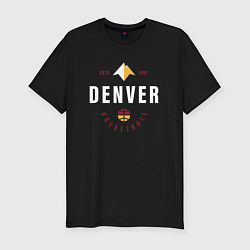 Футболка slim-fit Denver basketball 1967, цвет: черный