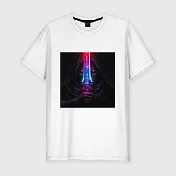 Футболка slim-fit Око клинка, цвет: белый