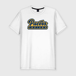 Футболка slim-fit Pacers Indiana, цвет: белый