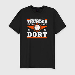 Футболка slim-fit Dort - Oklahoma, цвет: черный