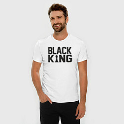 Футболка slim-fit Black king, цвет: белый — фото 2