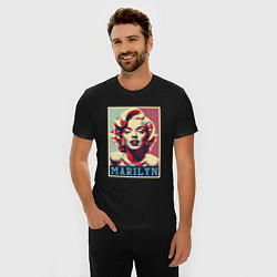 Футболка slim-fit Marilyn, цвет: черный — фото 2