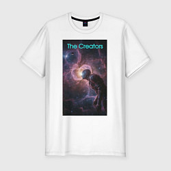 Футболка slim-fit The Creators - space giant, цвет: белый