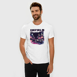Футболка slim-fit Impala, цвет: белый — фото 2