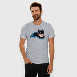 Футболка slim-fit Angry Batman, цвет: меланж — фото 2