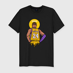 Футболка slim-fit Kobe Bryant angel, цвет: черный