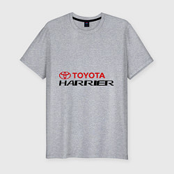 Футболка slim-fit Toyota Harrier, цвет: меланж