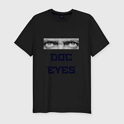 Футболка slim-fit Doc Eyes, цвет: черный