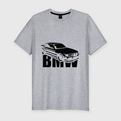 Футболка slim-fit Bmw, цвет: меланж