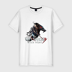 Футболка slim-fit The Witcher 3, цвет: белый