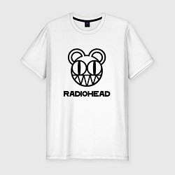Футболка slim-fit Radiohead, цвет: белый
