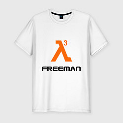 Футболка slim-fit HL3: Freeman, цвет: белый