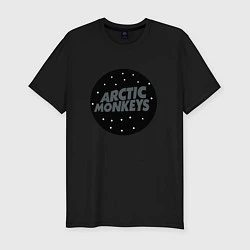 Футболка slim-fit Arctic Monkeys: Black, цвет: черный