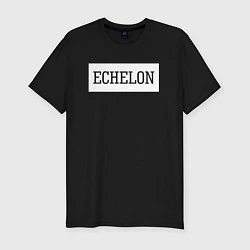 Футболка slim-fit 30 STM: Echelon, цвет: черный