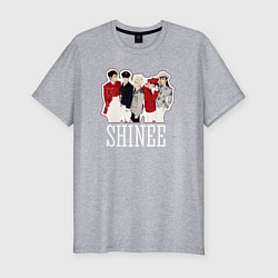 Футболка slim-fit Shinee, цвет: меланж