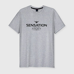 Футболка slim-fit Sensation: The Legacy, цвет: меланж