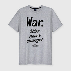 Футболка slim-fit War never changes, цвет: меланж