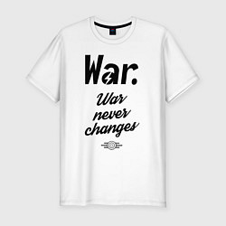 Футболка slim-fit War never changes, цвет: белый