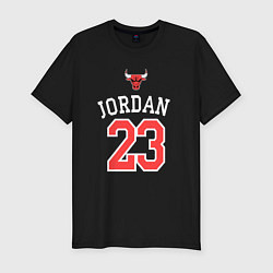 Футболка slim-fit Jordan 23, цвет: черный