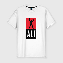 Футболка slim-fit Ali by boxcluber, цвет: белый