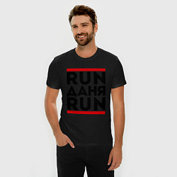 Футболка slim-fit Даня, цвет: черный — фото 2