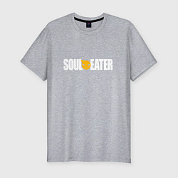 Футболка slim-fit Soul Eater: White, цвет: меланж